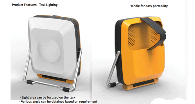 rural solar lantern design